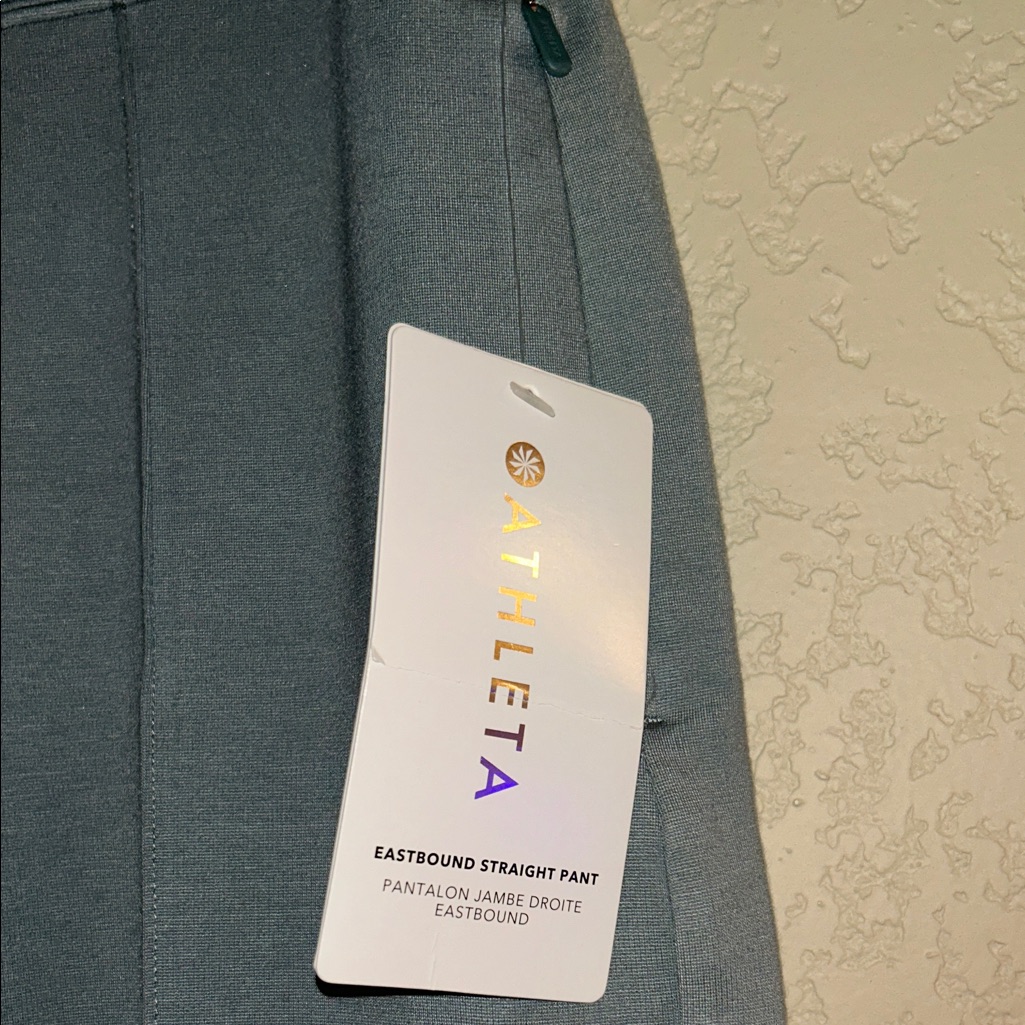 Athleta Eastbound Straight Pant In Blue